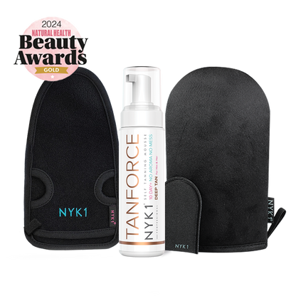 NYK1 TanForce Tan Invisible Body and Face Tanning Foam Mousse