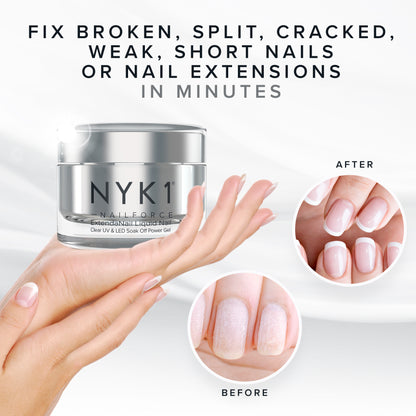 NYK1 NailForce Poly Builder Gel Nail Repair