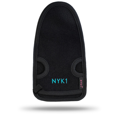 NYK1 Exfolimitt Spa Mitt (Black / Pink)