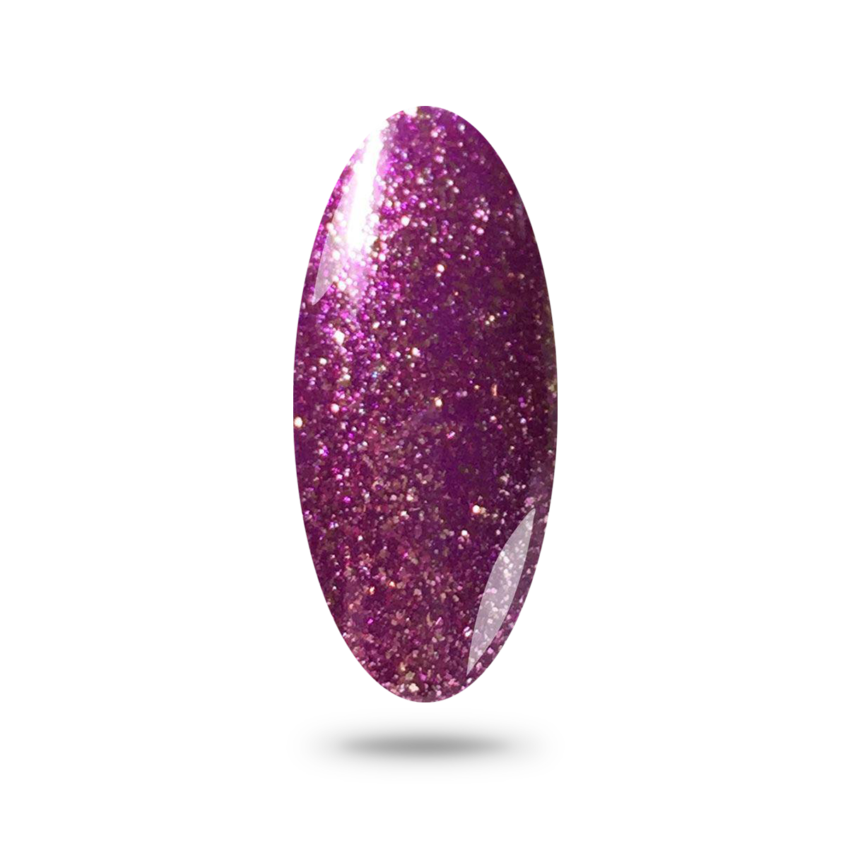 NYK1 Party Girl Purple Glitter Gel Nail Polish